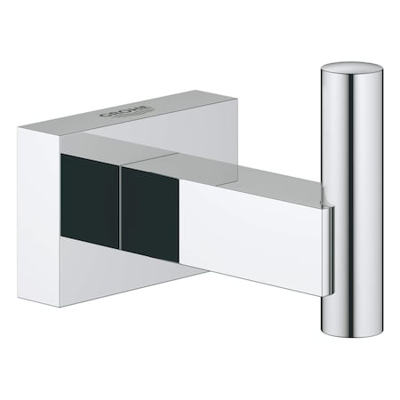 Grohe Essentials Cube Robe Hook, Brushed Nickel 40511EN1